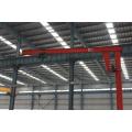 1ton reasonable design and price fixed slewing jib crane