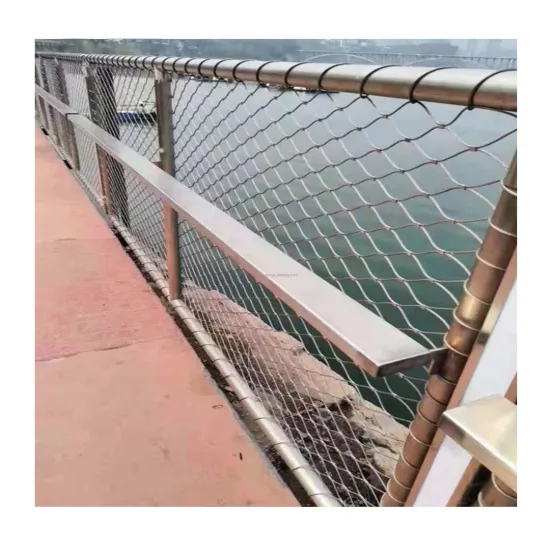 High Quality 304 316L Stainless Steel Wire Rope Mesh Net for Railing Systems