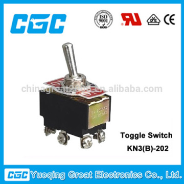 CGC KN3(B)-202 6 PINS DPDT on on reset big toggle switch