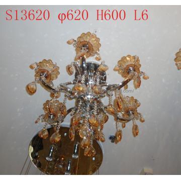 Traditional Crystal semi-pendant Lighting