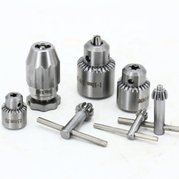 Gerudi keluli tahan karat Chucks 0.3-13mm B10 B12 B16 JT0 JT2 JT6 JT33 3/8-24UNF Keyed Chucks