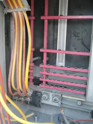 High Efficiency Vertical Glass Blasting Machine In Sandblaster