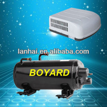 lanhai CE RoHS R407C hermetic Horizontal rotary compressor for caravan pompe a chaleur air conditioner