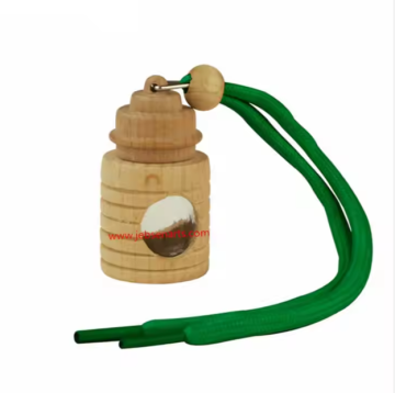 Hanging Glass and Wooden Car Air Freshener