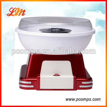 Fashion shape cotton candy floss maker with metal spraying