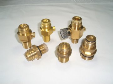 CO2 tank valve