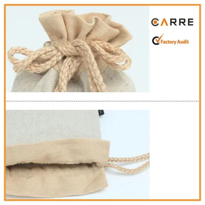 eco friendly natural organic hemp drawstring bag hemp pouch
