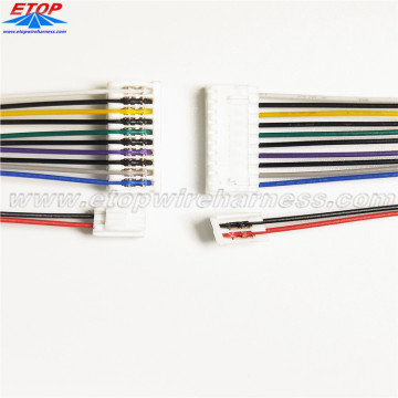 Aangepaste IDC-connector 12-pins platte lintkabelassemblage
