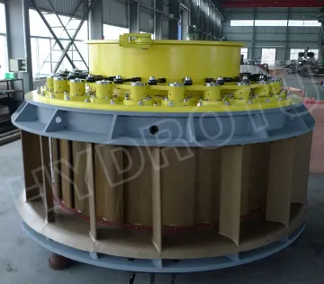 0.1mw - 30mw Low Water Head Kaplan Hydro Turbine / Kaplan Water Turbine With Fixed Blades/ Adjustable Blades