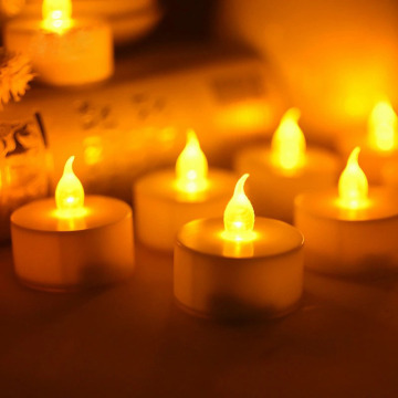 button battery operated SAA candle for home decoration