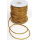 Gold metallic round elastic cord for tag