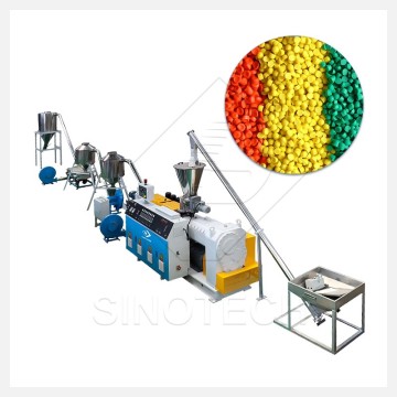 Screw Feeder PP PE PVC Recycling Plastic Granulator Machine