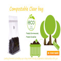 Green PE wholesale snack bags