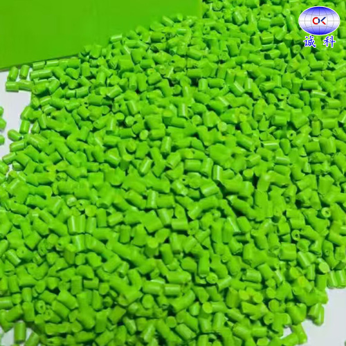 Masterbatch colorido de longa duração em verde grama 415