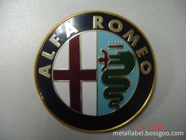 Custom Metal Car Badges