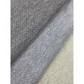 Tissu d'ameublement chenille texturé de couleurs mélangées pour canapé