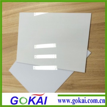 2015 high quality soundproof PVC sheet white