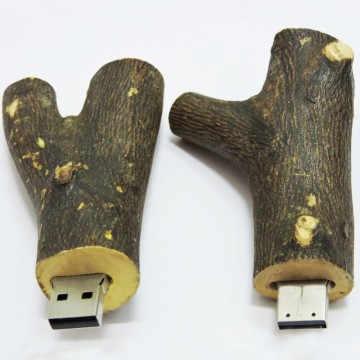 Data Secure Wood Tree Branch USB Memory Stick