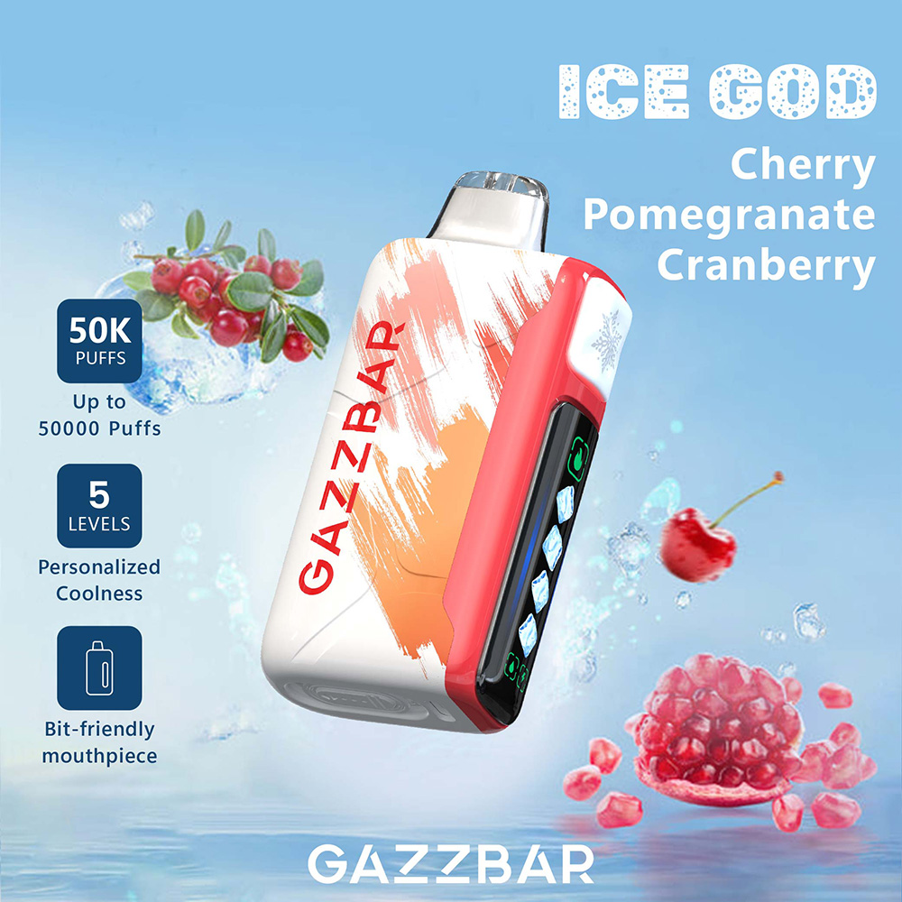 50k พัฟ Gazzbar Ice God