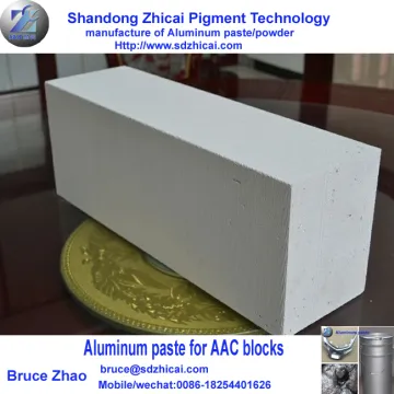 AAC concrete panels used aluminum paste powder aluminum