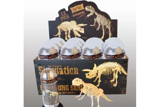 12 PCS DIY SKELETON DINOSAUR
