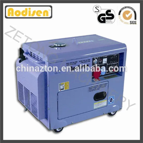 silent 5kva soundproof diesel generator