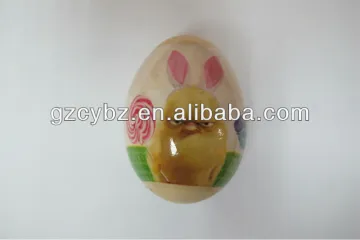PVC hot shrink label for easter egg