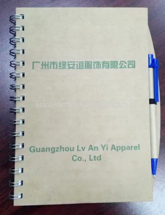 B5 hardcover brown spiral notebooks