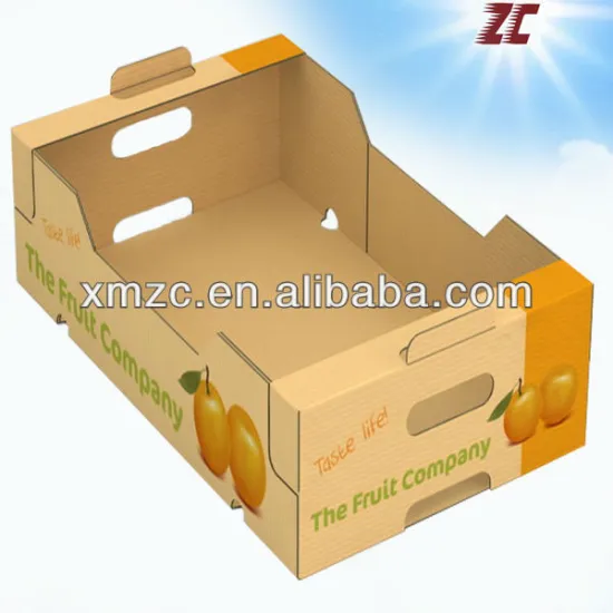 Strong Fruit Carton Box for Apple ,Fruit Packaging Box