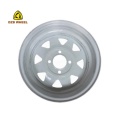 15 ιντσών ρυμουλκούμενο 6x139.7 White Steel Wheels