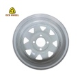 steel wheel trailer with good quality and price