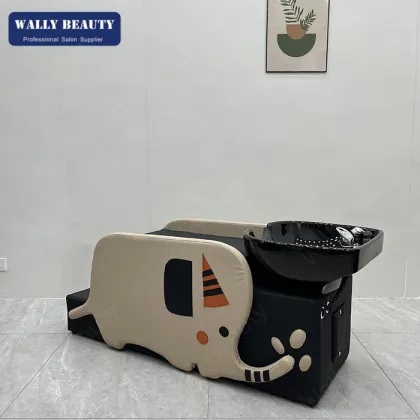 Kid Salon Chair Shampoo Station Lay Down Washing Bed Shampoo Chair