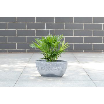 Maceta moderna de contorno irregular