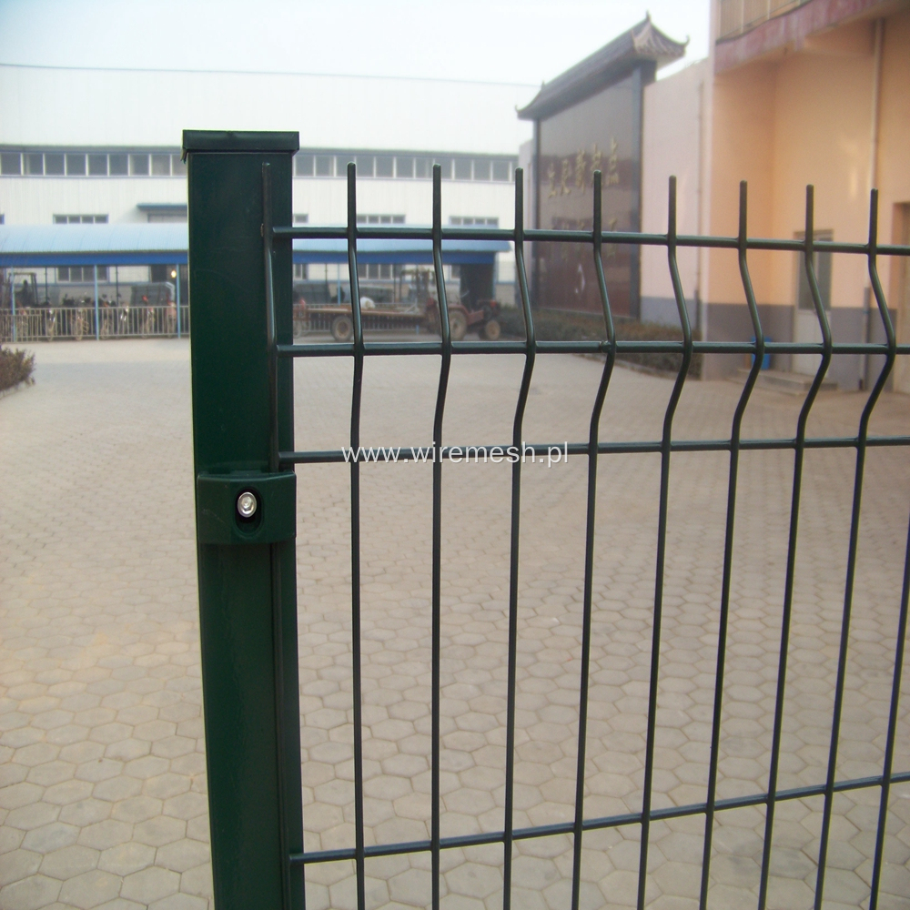 Outdoor Galvanized PVC Coated Panel Welded Fence