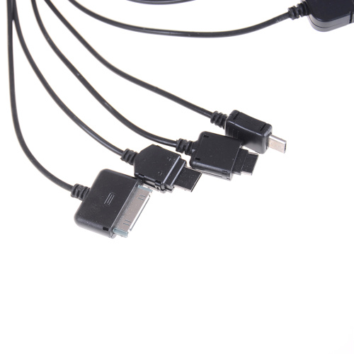 10 em 1 cabo retrátil multi carregador USB