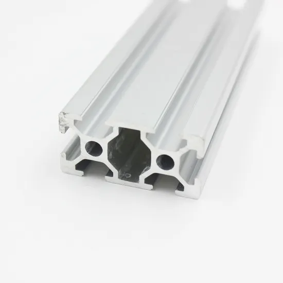6000 Series T5 T6 Mail Finishing Anodized 20x40mm Aluminum Profiles for DIY Frame Assembly