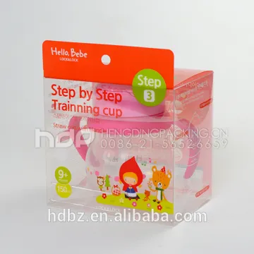 Clear plastic box - baby bottle