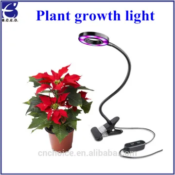 10W Desk Clip Plant Grow Light with 360 degree Flexible