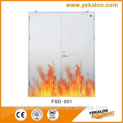 Yekalon STD-027 certification security steel fire exit door