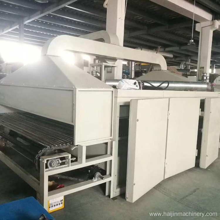 Bed mattress production line-oven