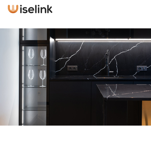 Wiselink черная сплошная поверхность кухонные столешницы