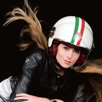 2023 Open Face Scooter Helmets for Women - Vintage Motorcycle Helmet