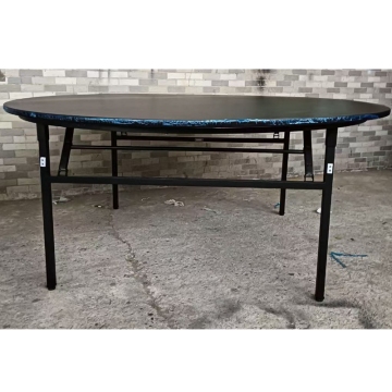 Wedding Banquet Folding Round Table for Dining Halls and Restaurants