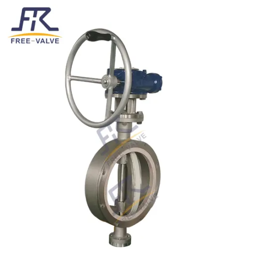 Manual Operated  Wafer Type Ceramic Sealing Butterfly Valve