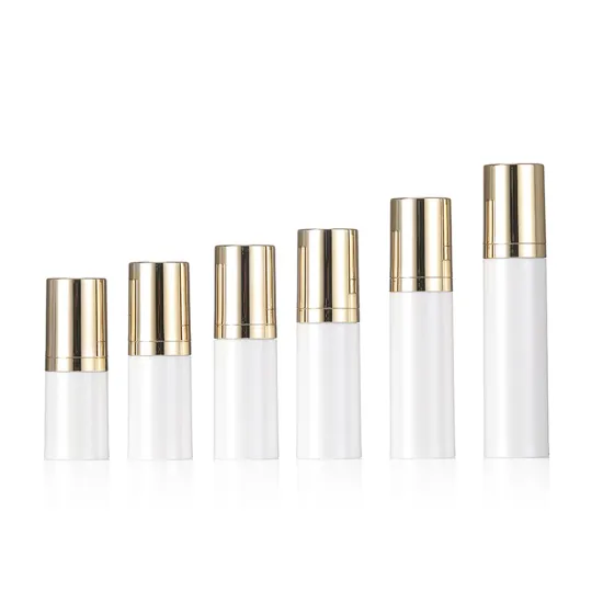 Skincare Plastic Airless Bottles with Pump