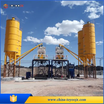 Siemens PLC control concrete batching plant