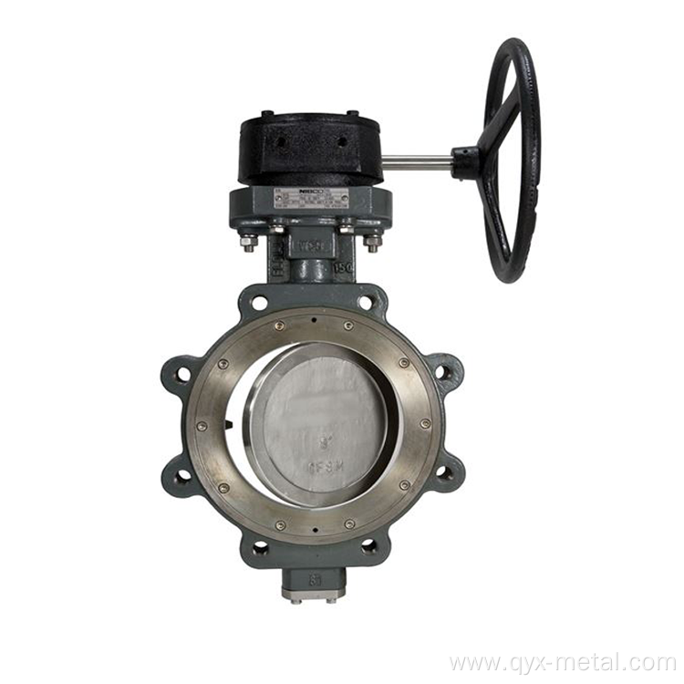 Titanium Alloy Driven Butterfly Valve For Ventilation Pipe
