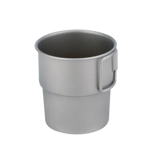 Premium Lightweight & Durable Titanium Camping Coffee Cup