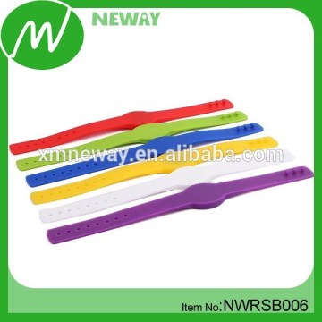 Colorful and Adjustable Silicone RFID Wristband