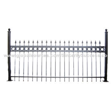 Wrought Iron Fence, Various Sizes are Available